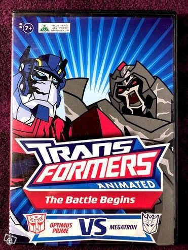 Transformers Animated - The Battle Begins DVD