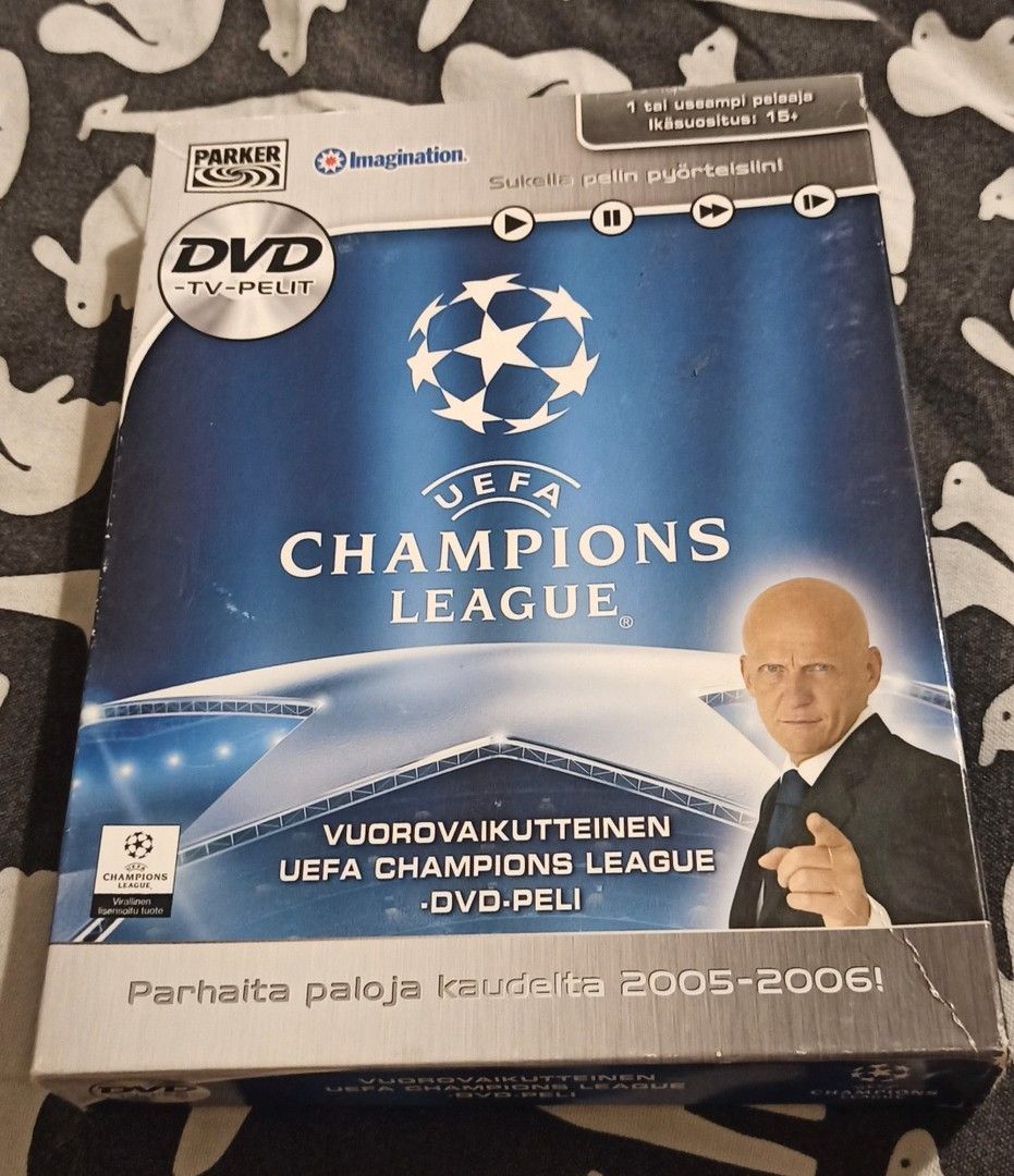 DVD TV peli UEFA Champions League
