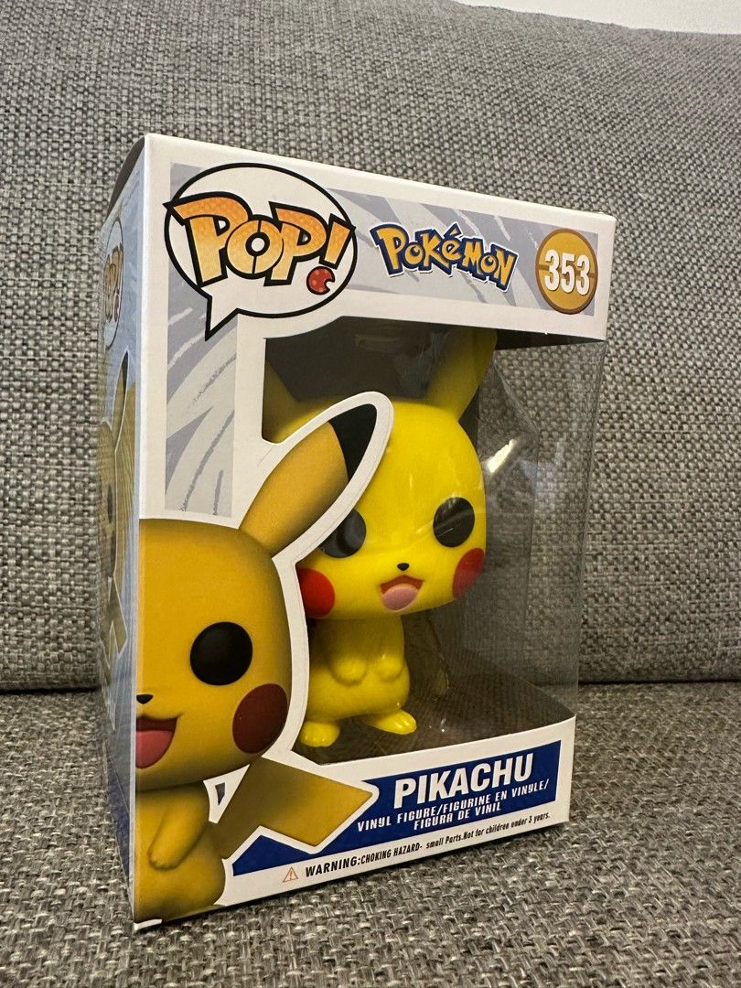 Pikachhu Pop hahmo.Uusi.Avaamaton.Keräily