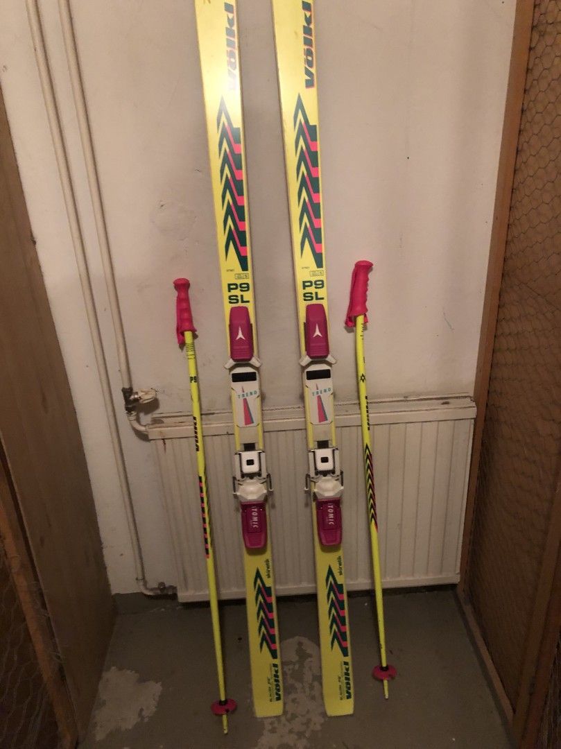 Völkl P9 SL Vintage laskettelusukset 185cm