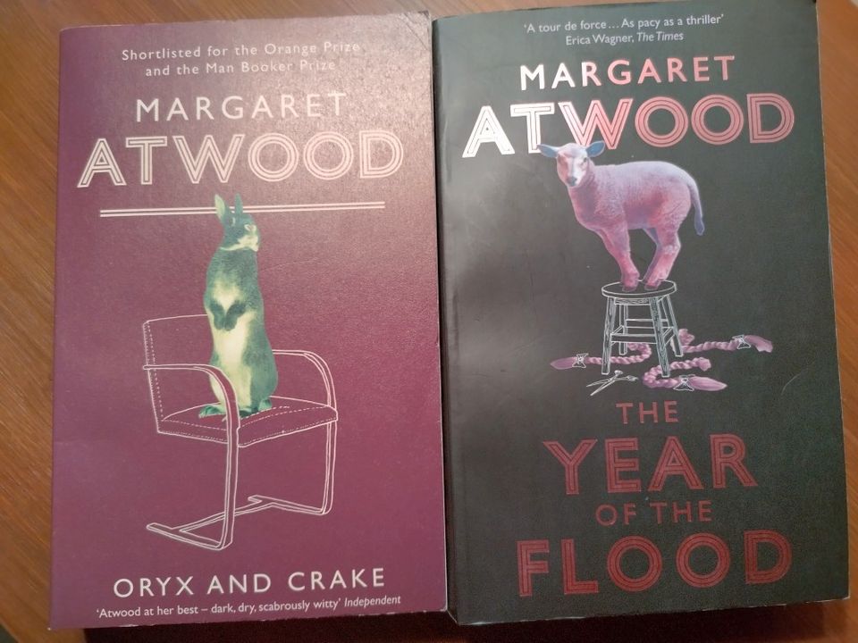 Margaret Atwood - Oryx and Crake sarja 1-2