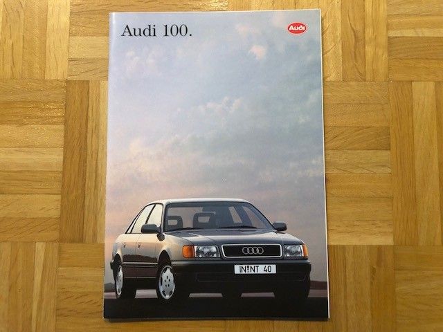 Esite Audi 100 C4 vuodelta 1992 VAG