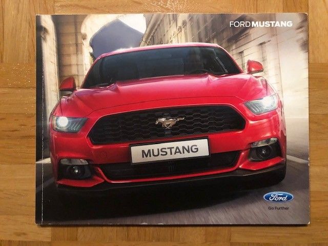 Esite Ford Mustang vuodelta 2015, 61 sivua, suomenkielinen, Ford USA