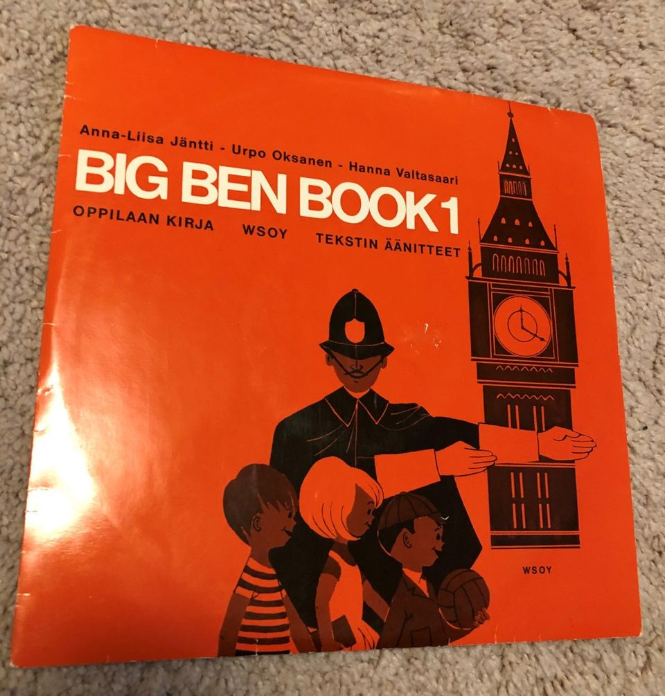 Big Ben Book1 oppilaan kirja / vinyyli lp-levy