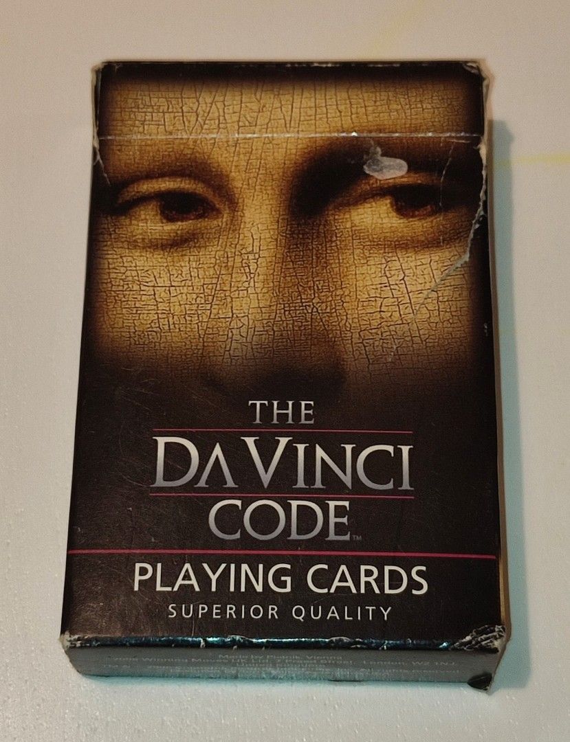 Pelikortit Da Vinci code UUDET