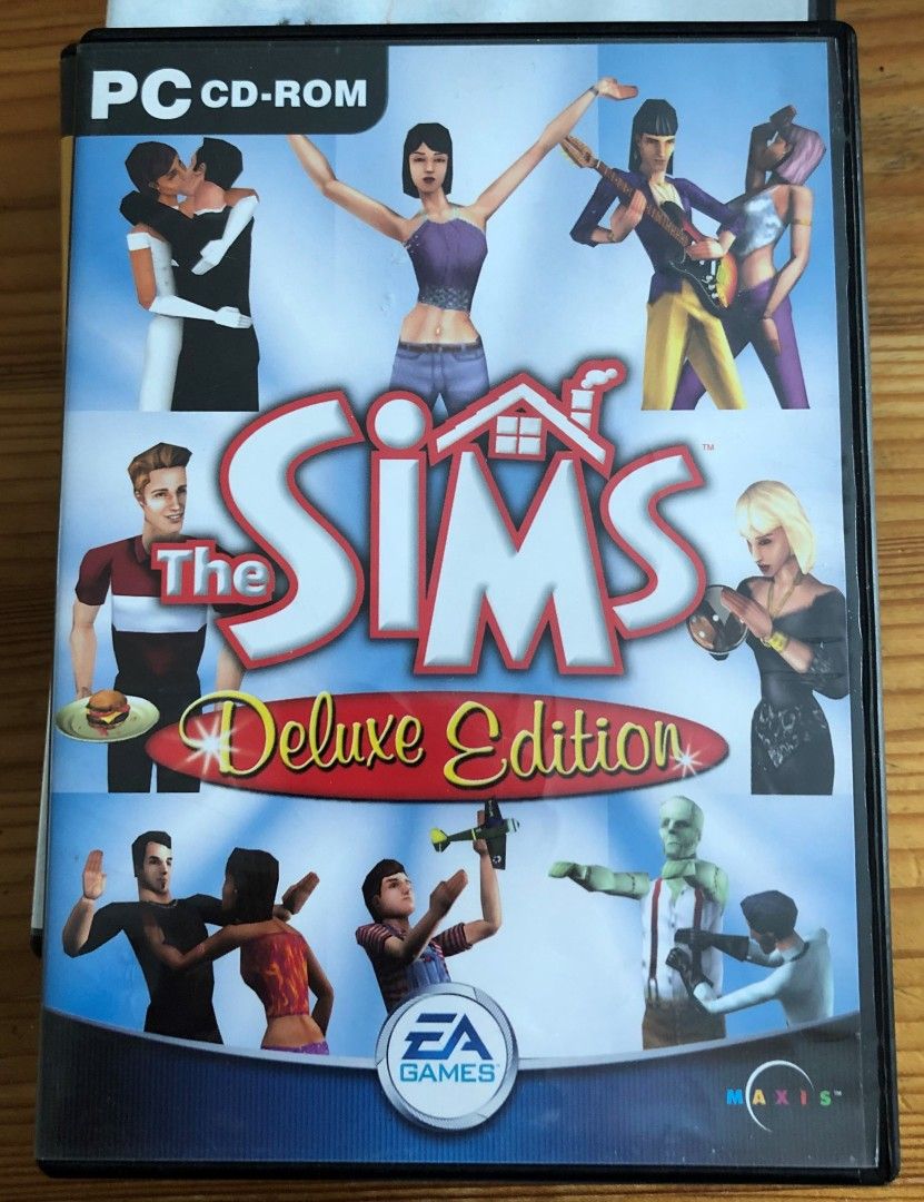 The Sims Deluxe edition pc peli