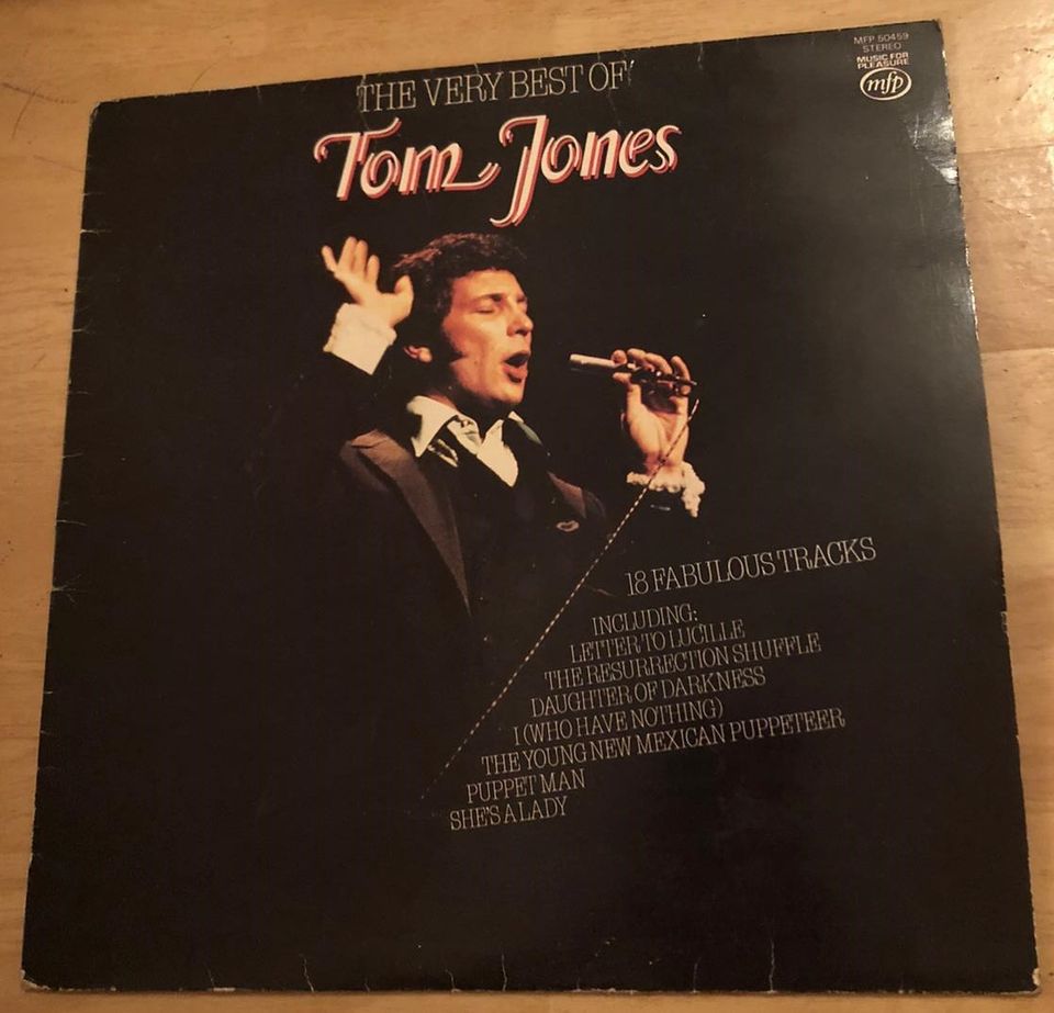 The Very Best Of Tom Jones LP Vinyl