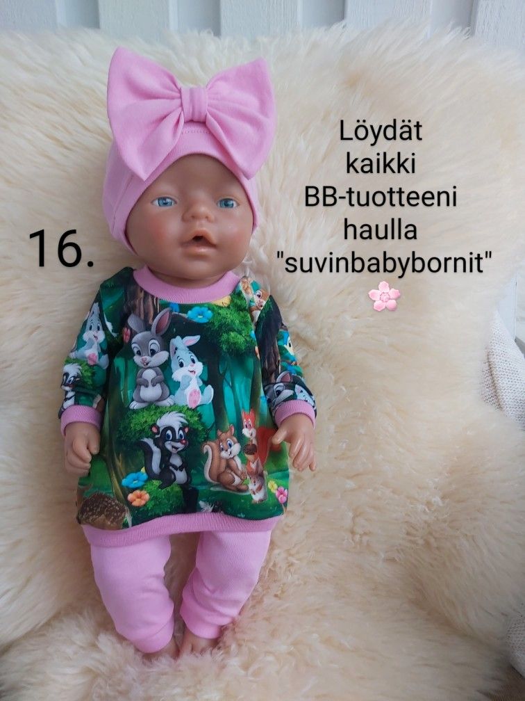 Baby Born vaatesetti /16.