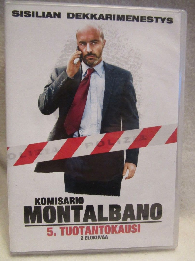 Komisario Montalbano kausi 5 dvd