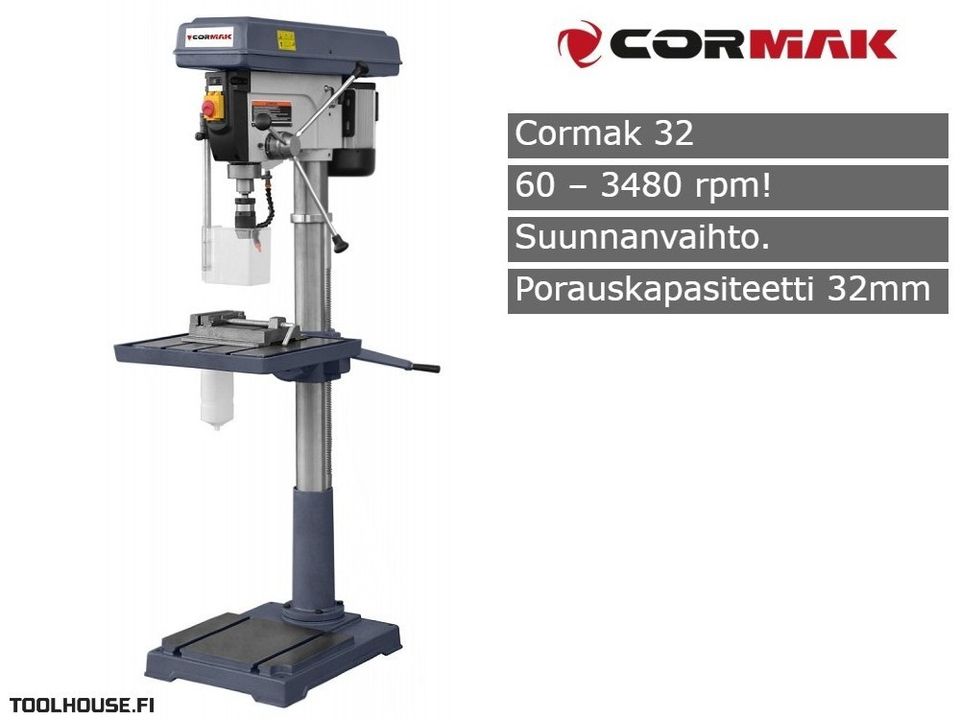 Cormak 32 - Pylväsporakone 60 - 3480 rpm