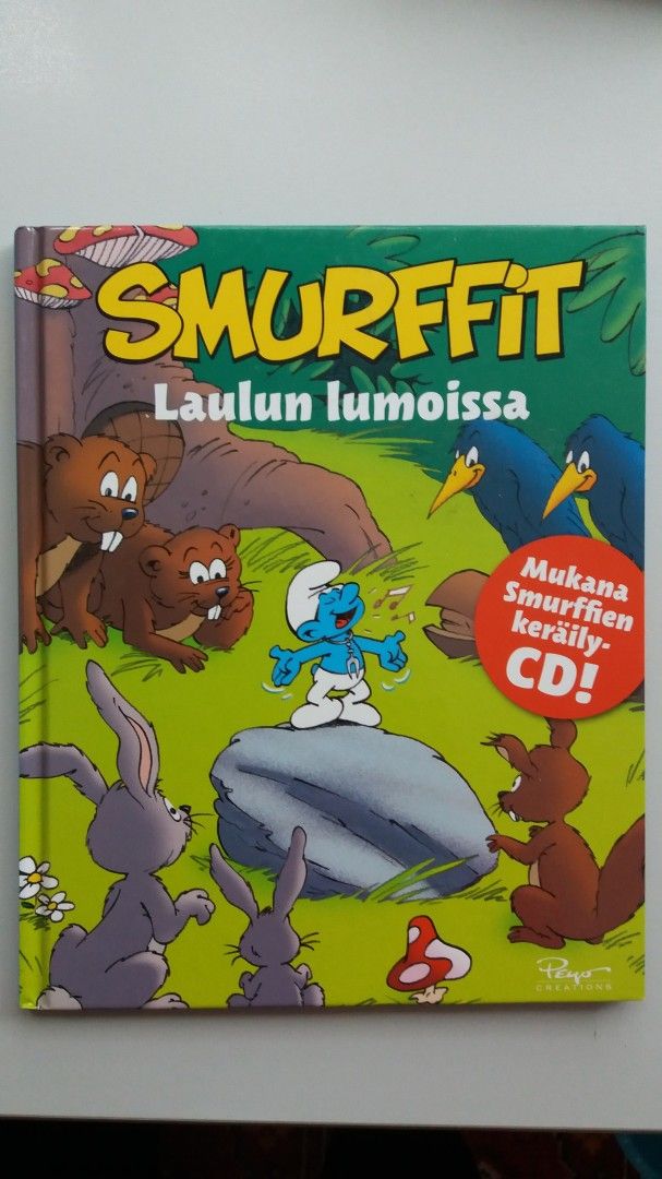 Smurffit laulun lumoissa (cd ja kirja)