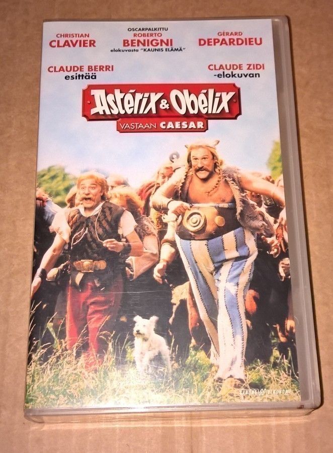 VHS Asterix ja Obelix vastaan Caesar