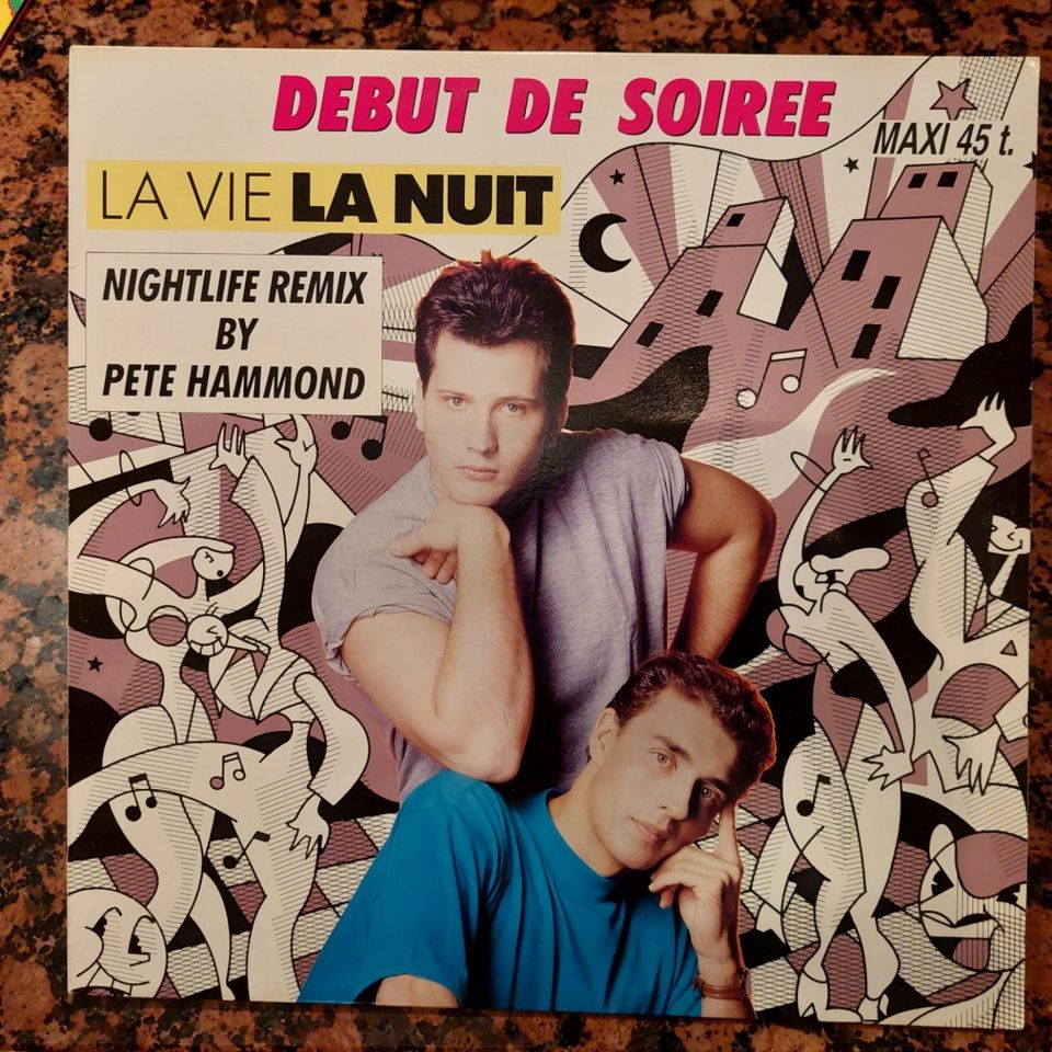 Début de Soirée La Vie, La Nuit Remix-Maxi 1988