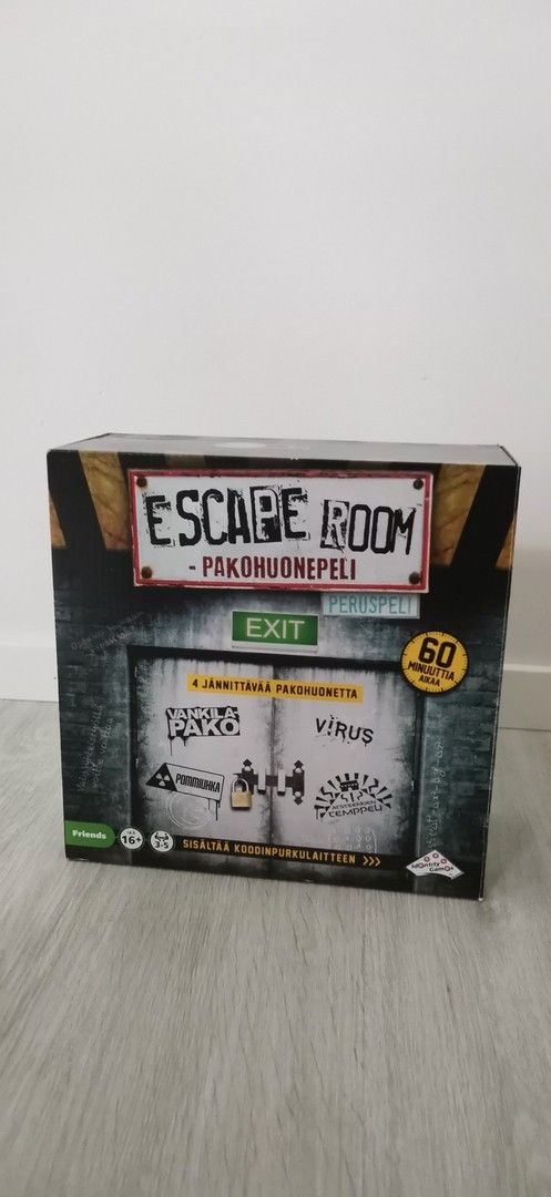 Escape room pakohuonepeli