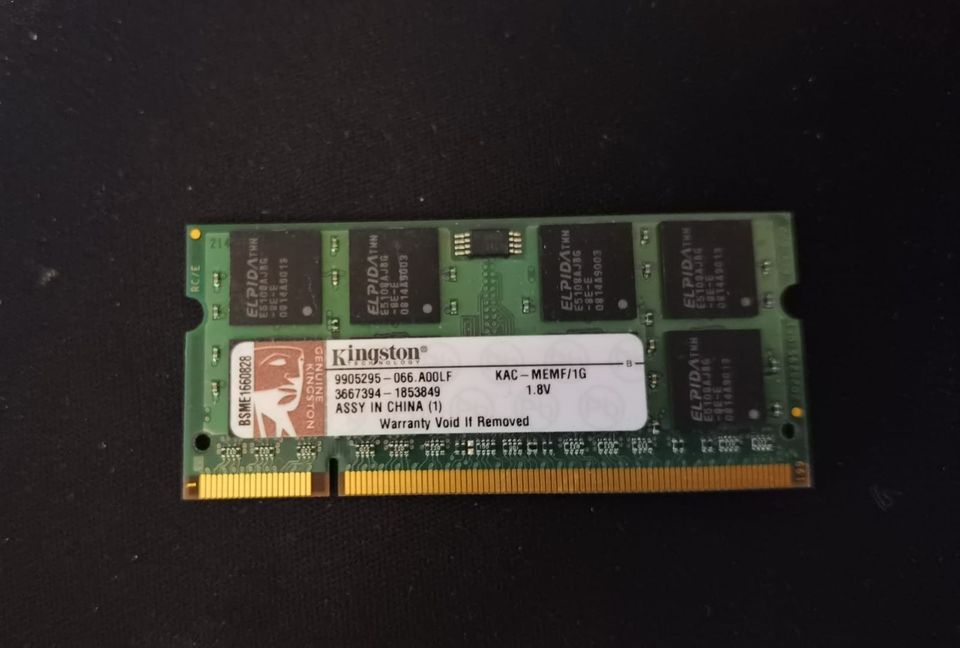 Kingston 1GB DDR2 KVR667D2S5/1G