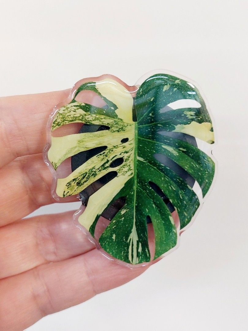 Puhelinpidike PopSocket MONSTERA iso, uusi