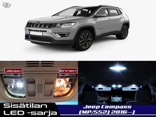 Jeep Compass (MP/552) Sisätilan LED -sarja ;x9