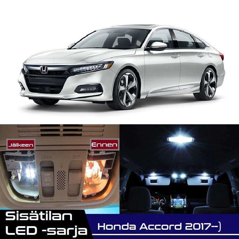 Honda Accord (G10) Sisätilan LED-sarja;12-osainen