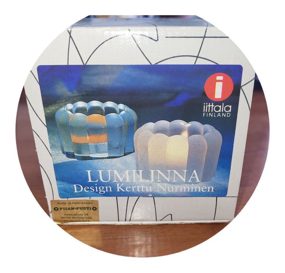 Iittala Lumilinna kynttilälyhty, Kerttu Nurminen