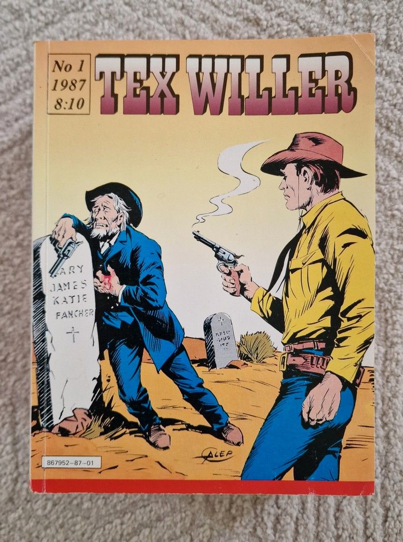 Tex Willer 1987 useita numeroita