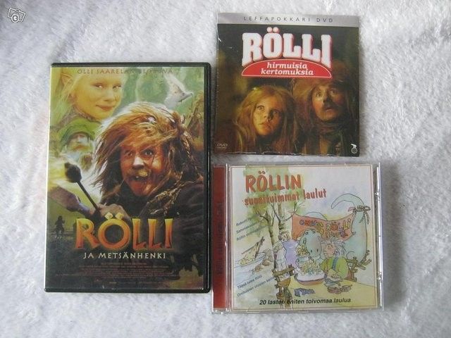 Kaksi Rölli elokuvaa ja cd, Imatra/posti