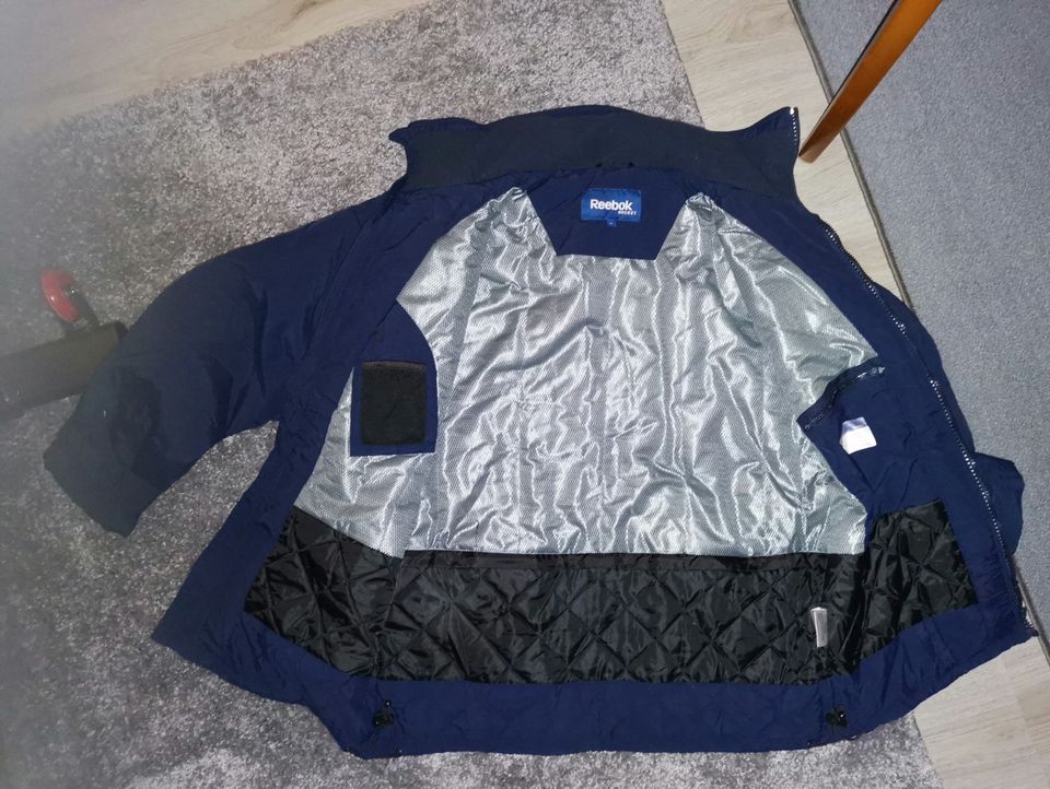 Sininen Reebok toppatakki S