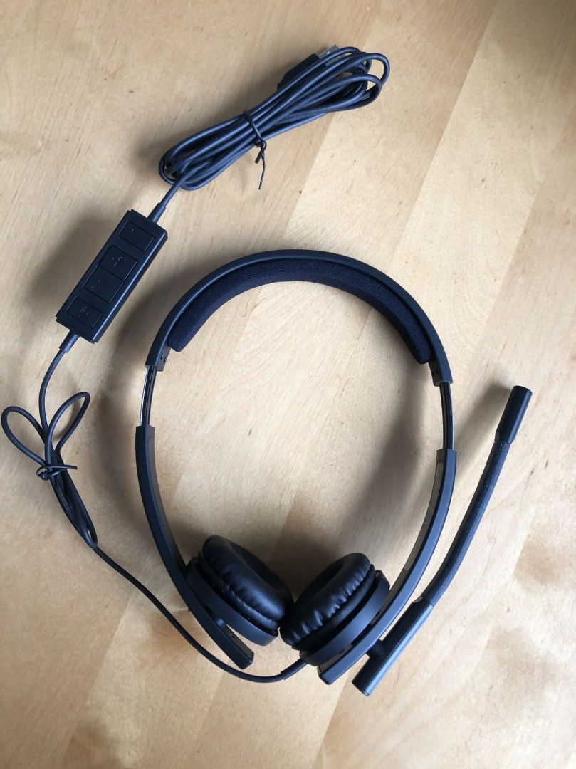 Logitech h570e headset kuulokkeet