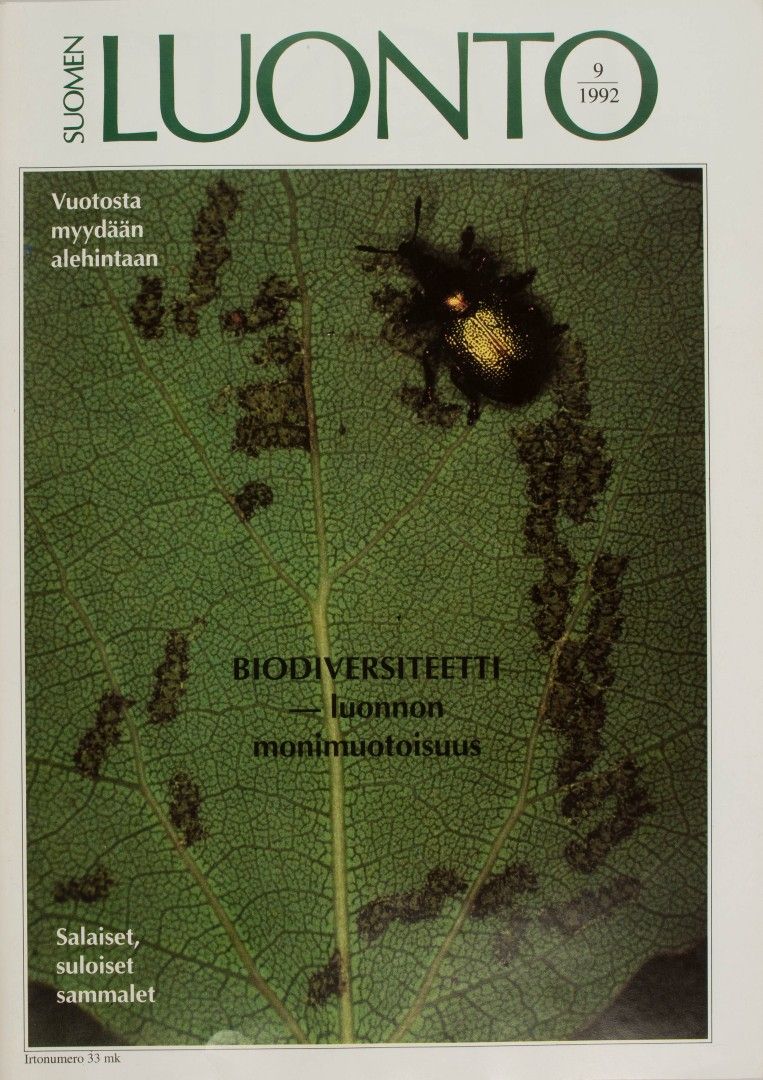Suomen luonto 9/1992