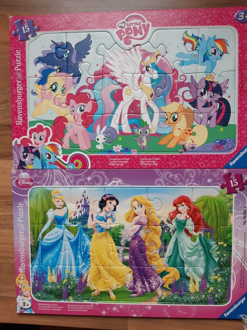 Pony ja Disney prinsessat palapelit