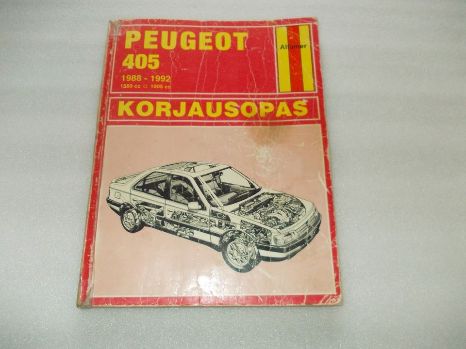 Peugeot 405 korjauskäsikirja