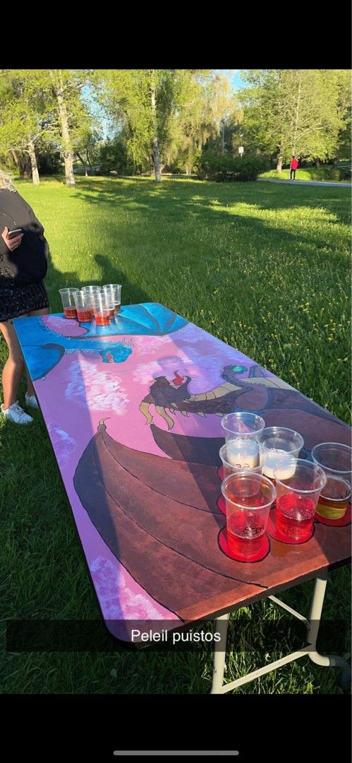 Beerpong pöytä