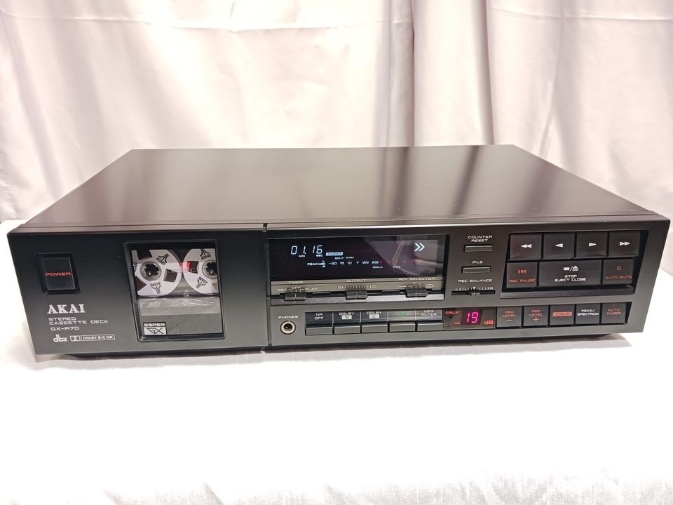 Akai GX-R70 Auto-Reverse kasettisoitin DBX