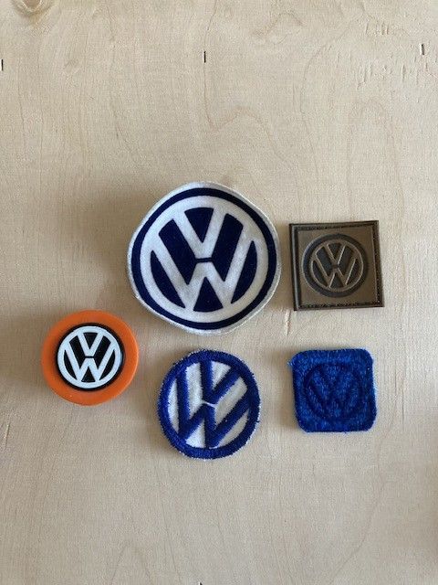 VW-keräilytavaraa / VW-merkit