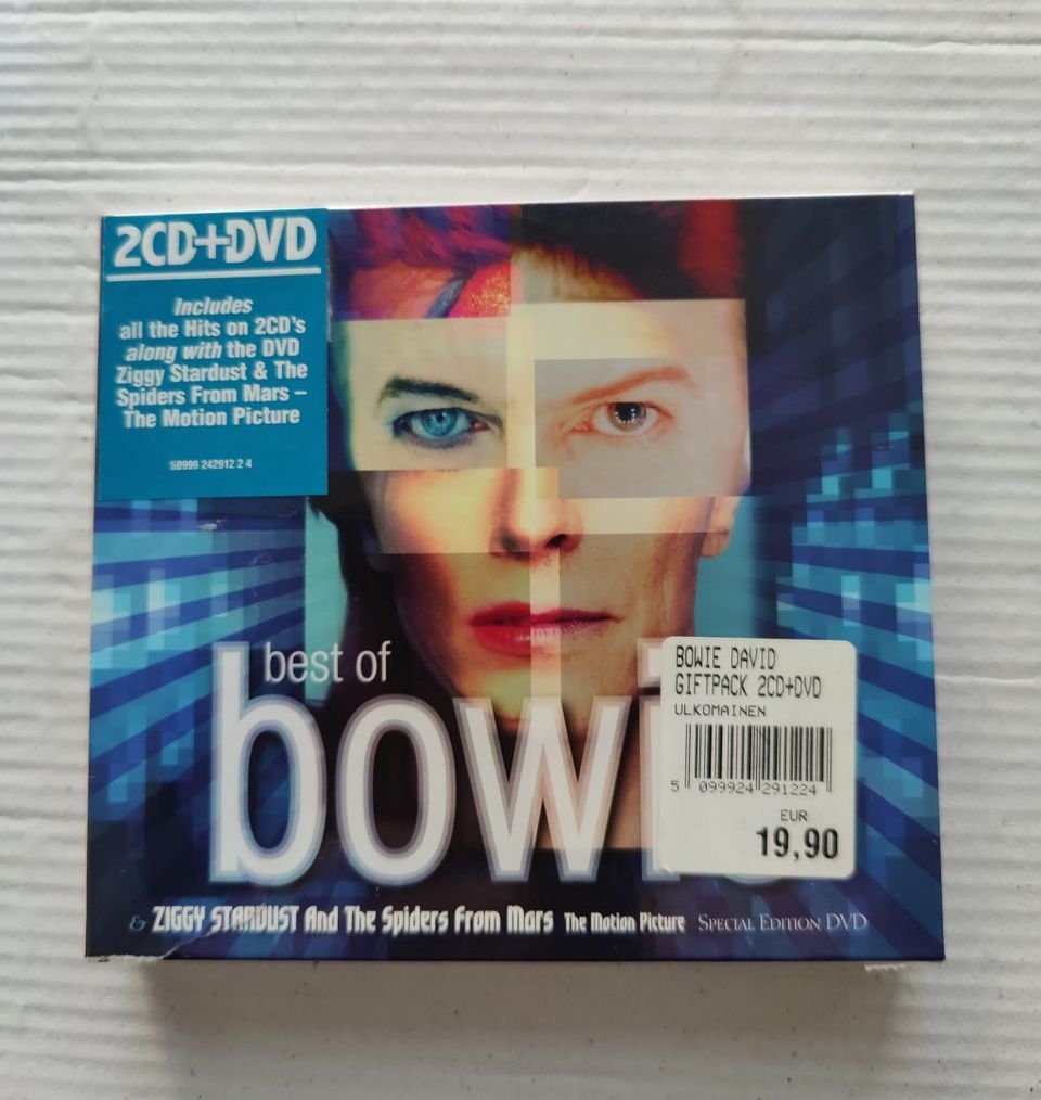 CD Best Of Bowie 2CD+DVD