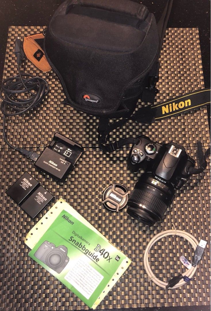 Nikon D40X järjestelmäkamera