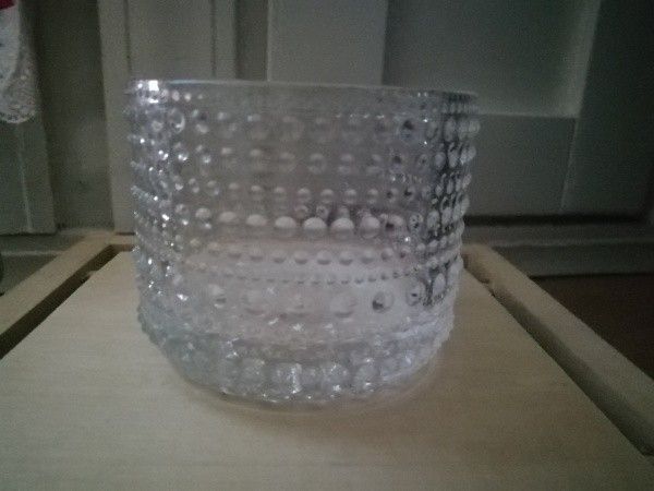 Iittala kastehelmi kynttilälyhty kirkas