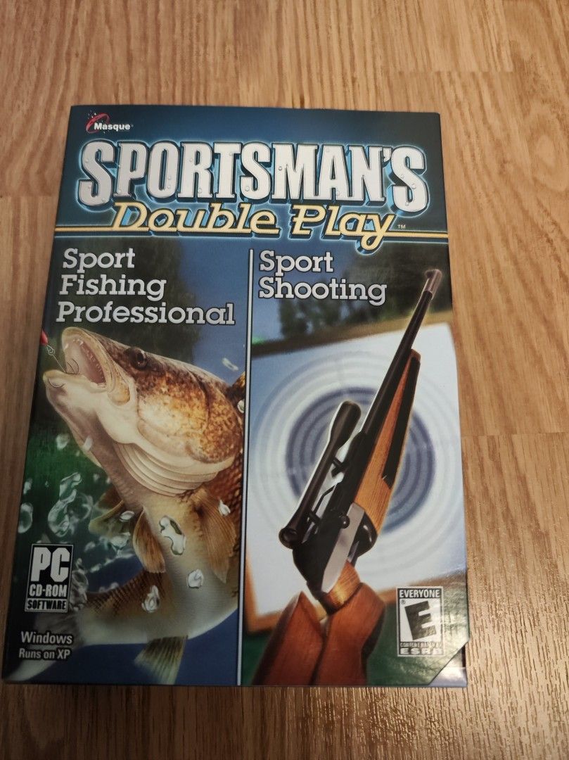 Uusi PC-peli Sportman's Double Play, ammunta ja kalastus