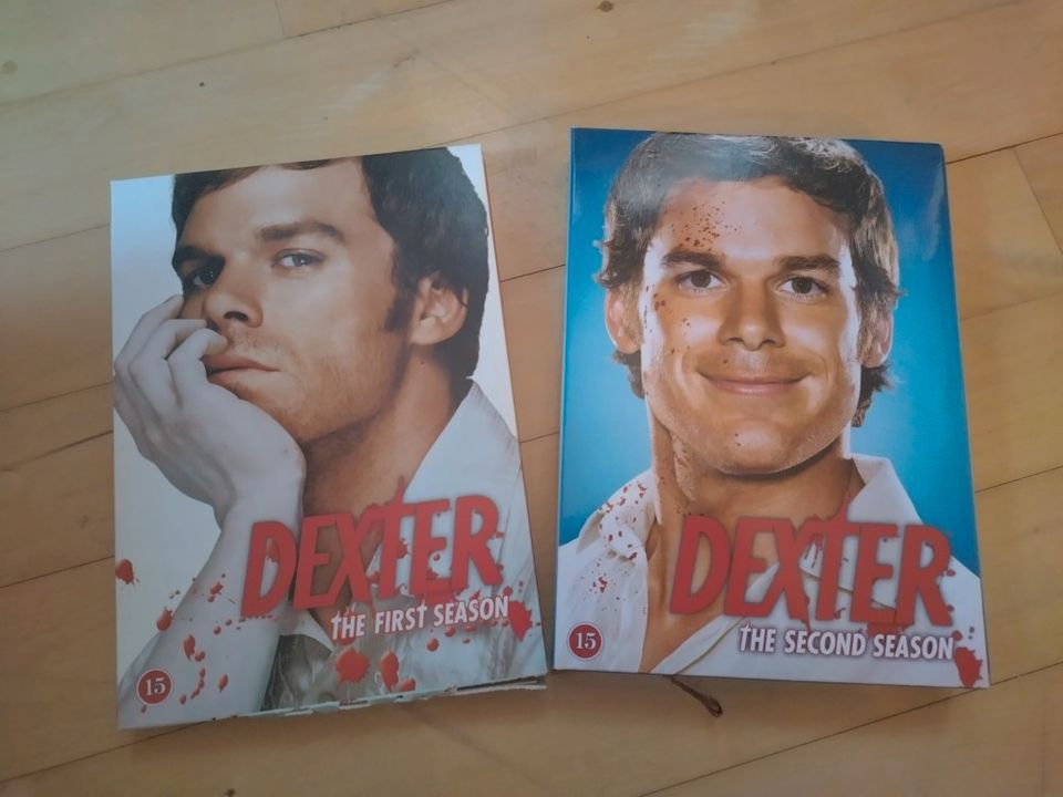 Dexter kaudet 1-2 DVD