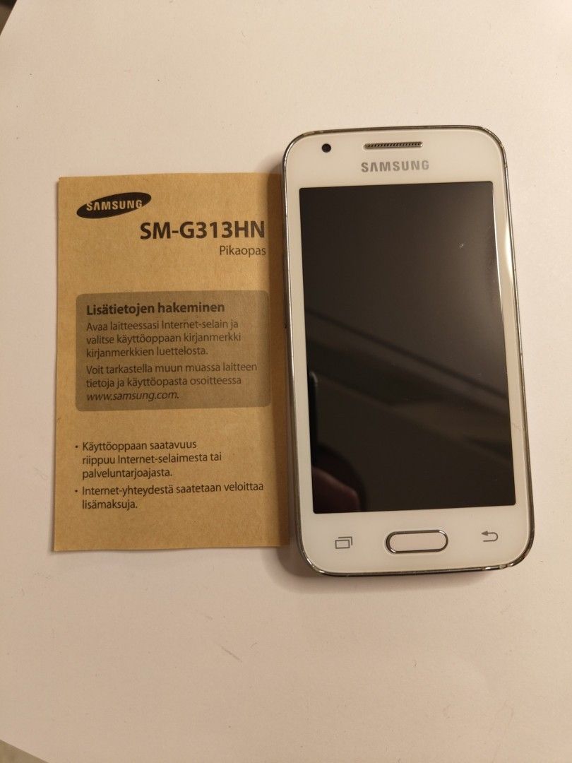 Samsung SM-G313HN pikaohjeella