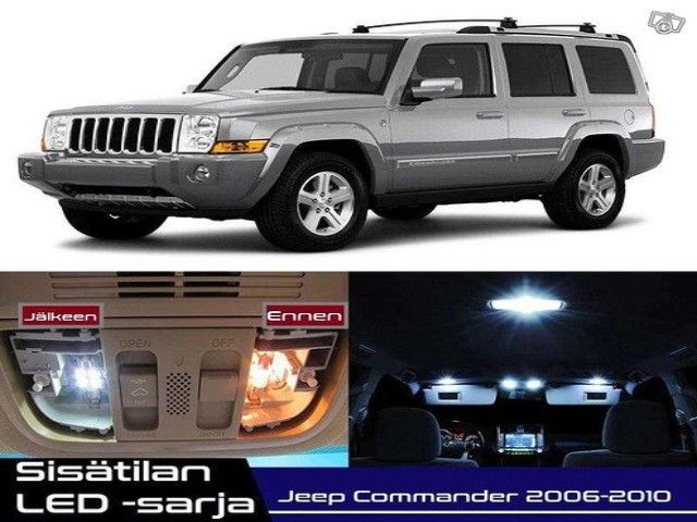 Jeep Commander (XK) Sisätilan LED -sarja ;x12