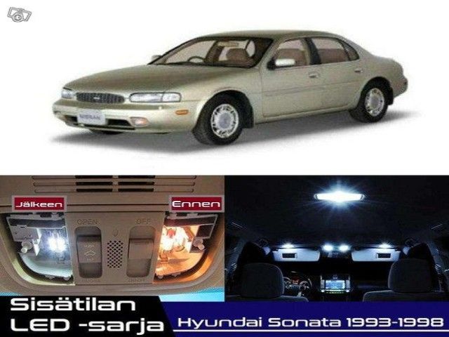 Hyundai Sonata (Y3) Sisätilan LED -sarja ;x11