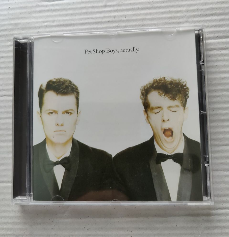 CD Pet Shop Boys/Actually