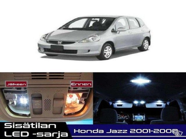 Honda Jazz / FIT (G1) Sisätilan LED -sarja ;x6