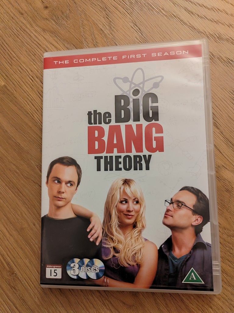 Rillit huurussa (The Big Bang Theory) 1 kausi DVD