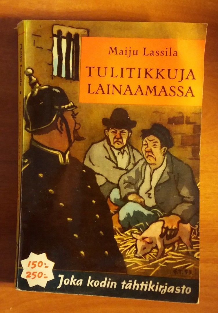 Maiju Lassila TULITIKKUJA LAINAAMASSA Otava 8p 1953