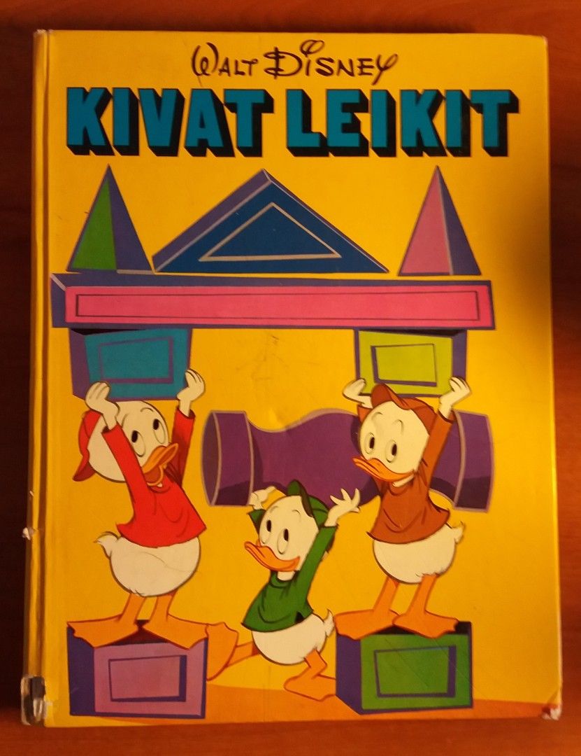 Walt Disney KIVAT LEIKIT Sanoma 1976