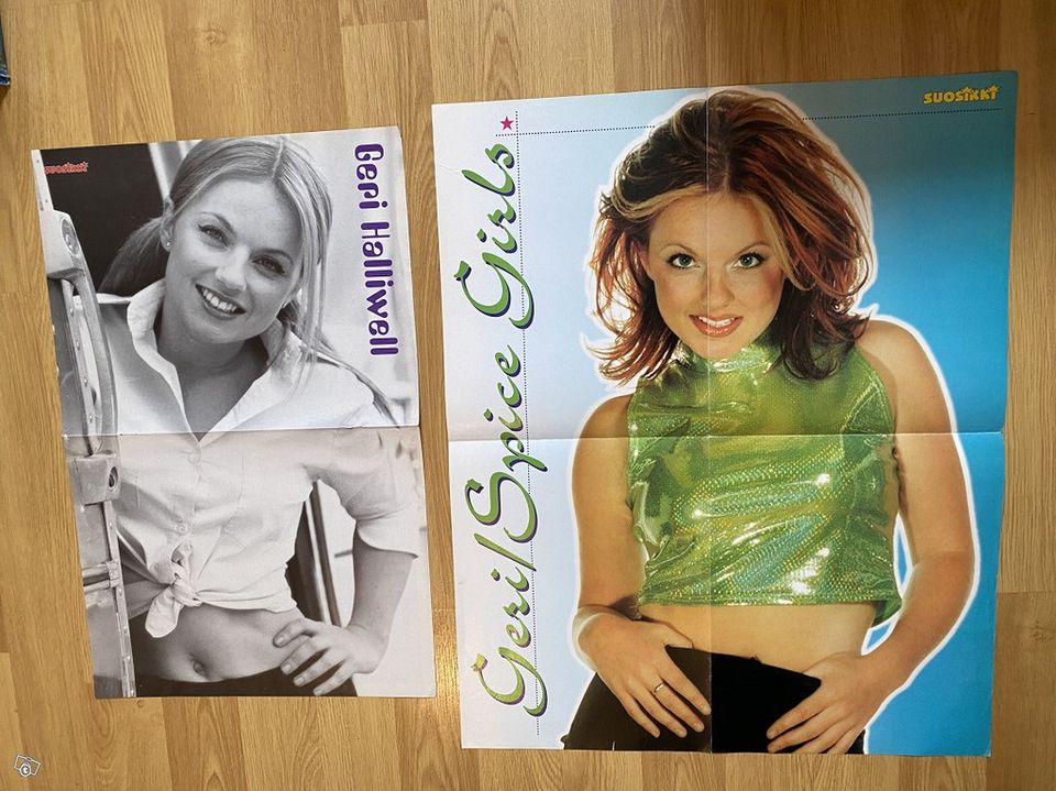 Geri Halliwell Spice Girls julisteet