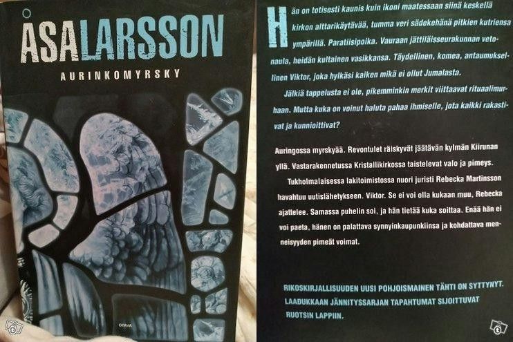 Åsa Larsson - Kirjoja