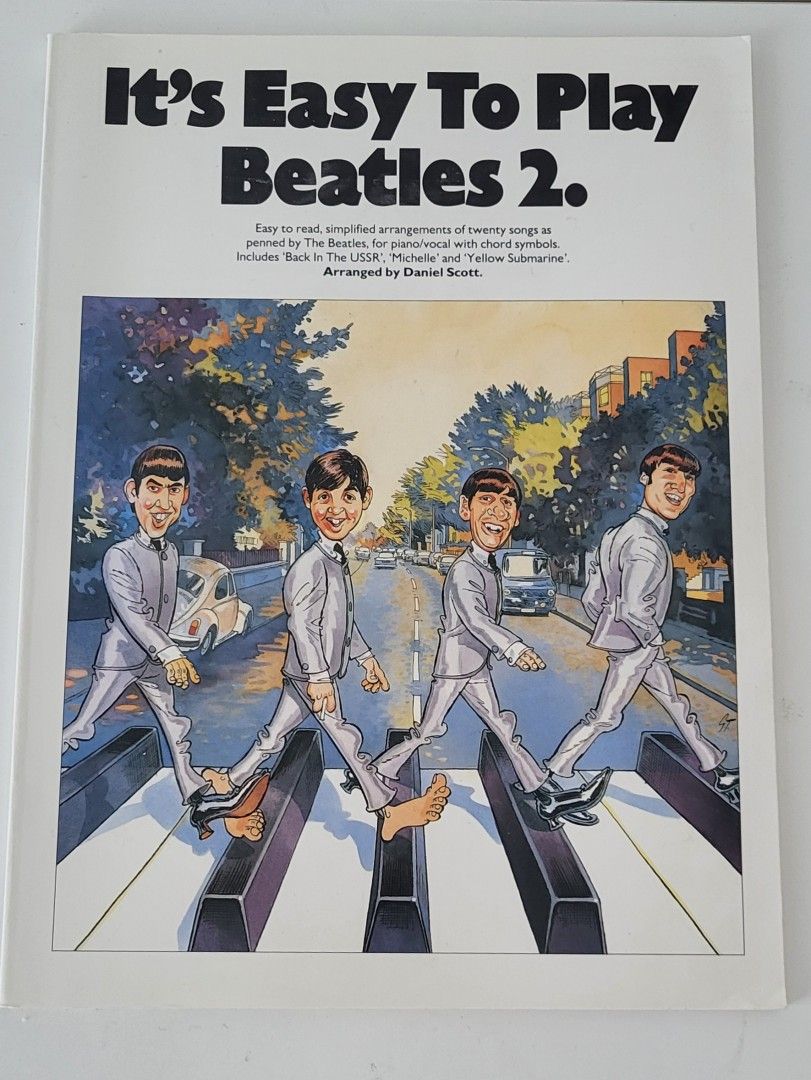 Nuottivihko It´s Easy To Play Beatles 2