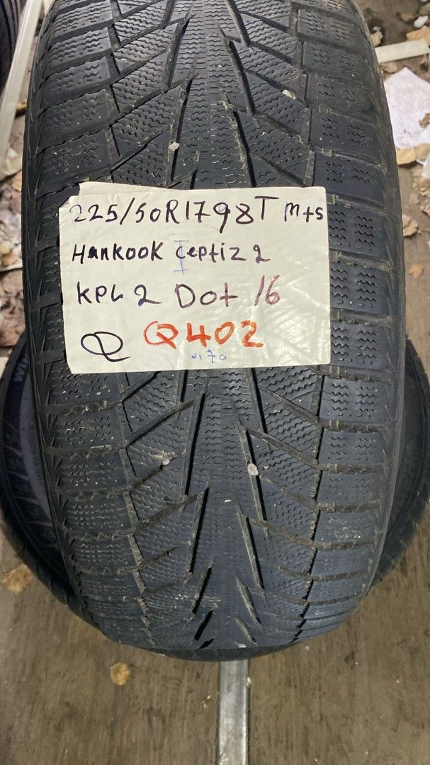 Kitkarenkaat 225/50r17 98T Hankook Icept 2 dot16 Q402